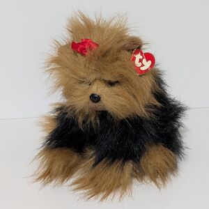 Yappy Ty Beanie Buddy Yorkshire Terrier Dog